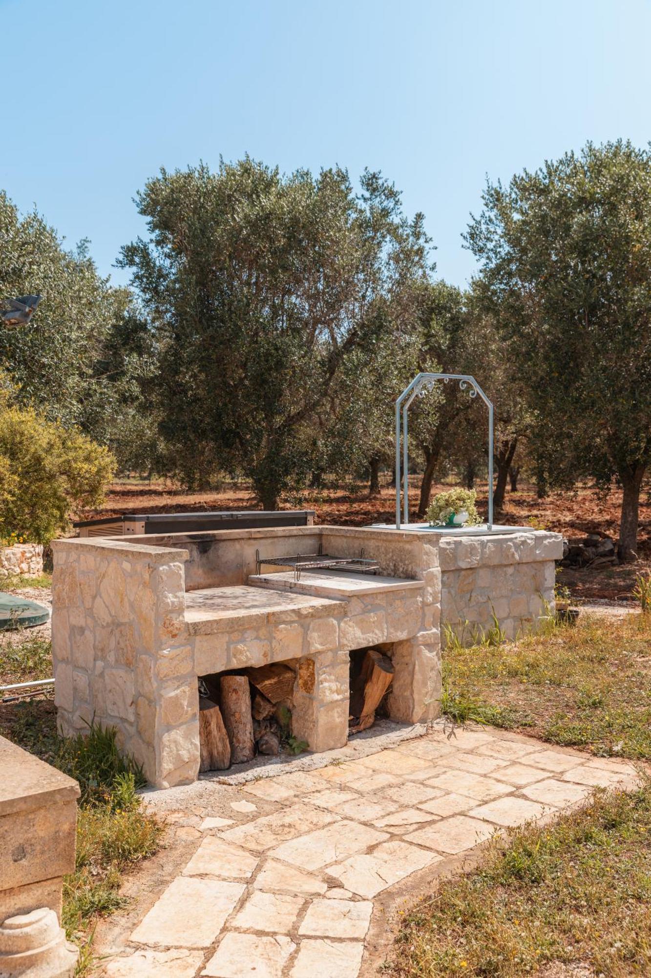 Trullo Tarantini Con Piscina Privata Apartman Latiano Kültér fotó
